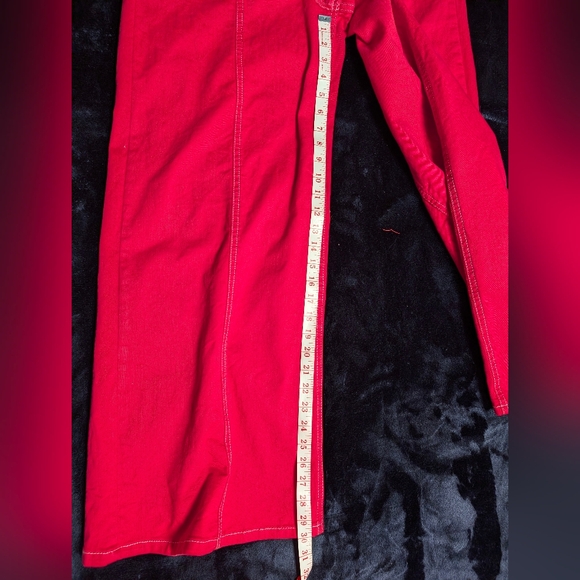 The Delaney Clean-Seamed High-Rise Wide-Leg Jeans by Maeve - Picture 13 of 14